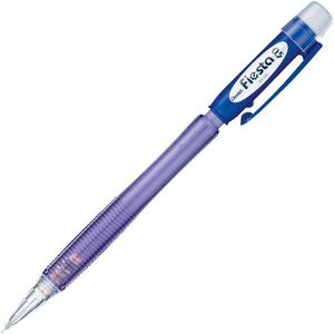 Pentel Druckbleistift Fiesta, blau-transparent, Kunststoff, HB, mit Radiergummi, Strichbreite 0,5 mm