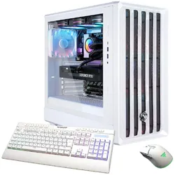 Hyrican GAMEMAX CLAW WH 8111 Ryzen 5 9600X WAK 32GB DDR5 1TB SSD RTX 5070 (1000 GB, 32 GB, GeForce RTX 5070), PC, Weiss