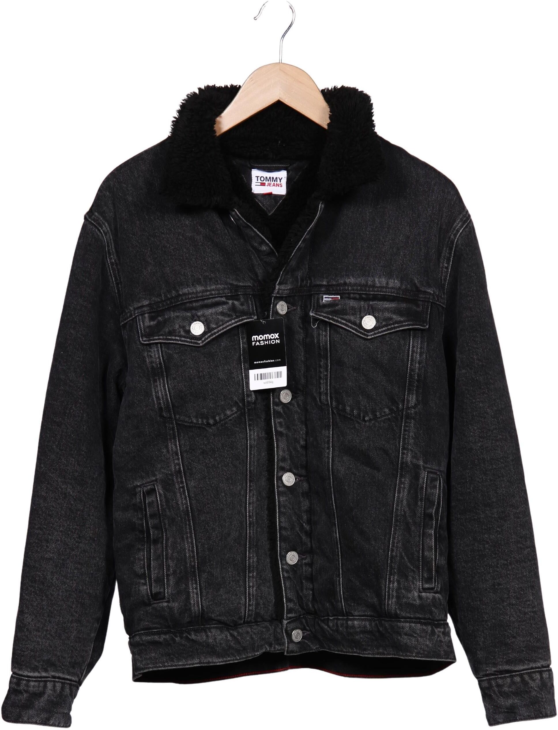 Tommy Jeans Herren Jacke, Schwarz, Gr. S, kein / Etikett - Second Hand