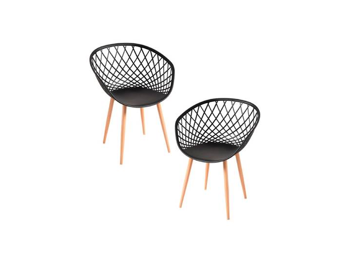 2er Set Stühle Vera - Schwarz