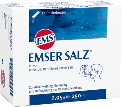 Uriach Germany GmbH EMSER Salz Beutel 20 St 07522428