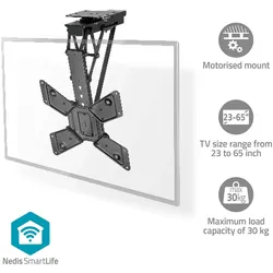Nedis Smartlife motorised TV motorised TV Ceiling Mount