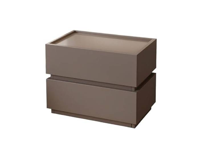 LIRHIQYGF Modularer Nachttisch, stapelbar, Nachttisch, Beistelltisch mit Schublade, kleiner Platz (Kombipaket), einzelne Schublade, Hellgrau, 60 cm + 60 cm)