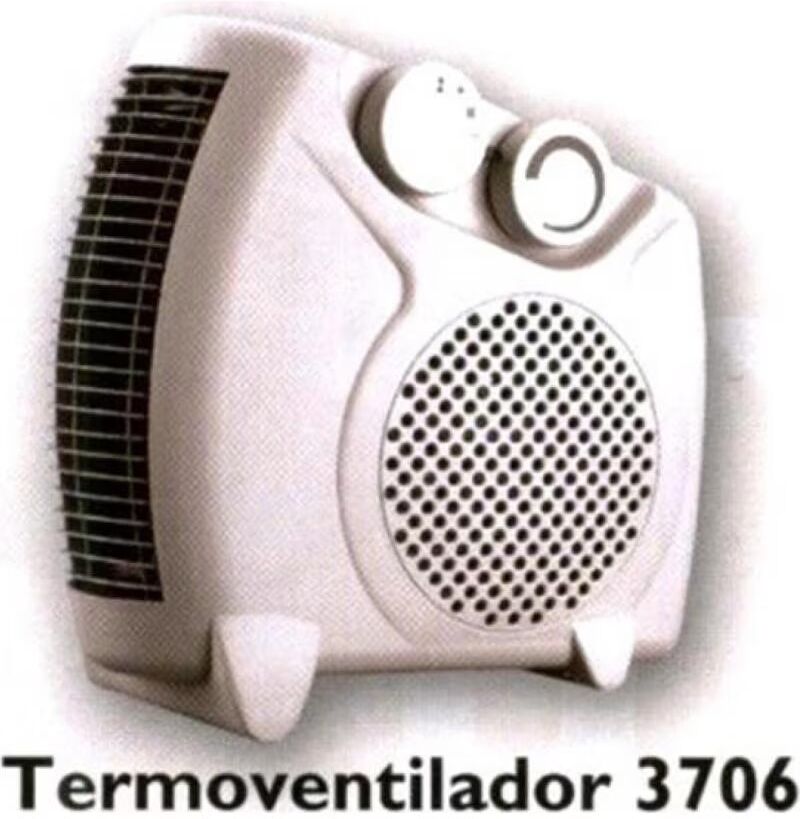 Termoventilador Marux 3706 Compacto Blanco Talla Única Unisex