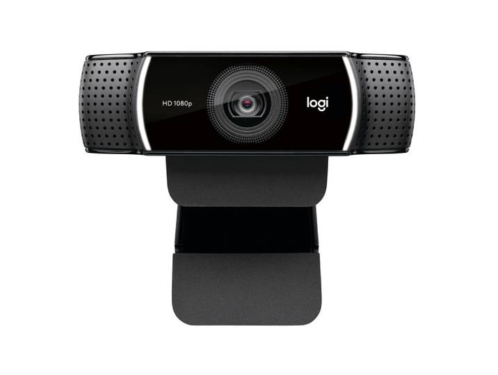 Logitech C922 Pro Stream Webcam, 1920 x 1080 pixels, Full HD, 60 ips, 1280x720@60fps, 1920x1080@30fps, 720p, 1080p, H.264 960-001088