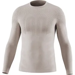 BAUERFEIND SPORTS Sports langarm Kompressionsshirt Herren silver grey S