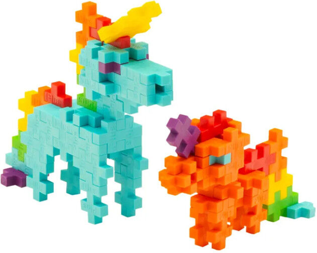 Tube Licorne Arc-en-ciel 100 pcs - Plus Plus