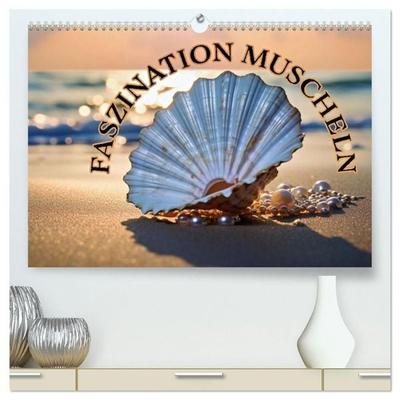 Faszination Muscheln (hochwertiger Premium Wandkalender 2027 DIN A2 quer), Kunstdruck in Hochglanz