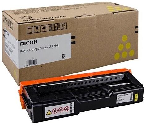 Ricoh 407546 Lasertoner, Gul, 1.600s