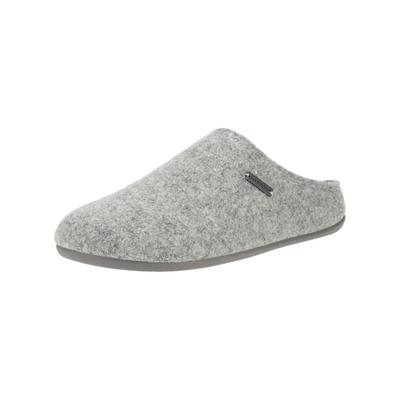 Hausschuh SHEPHERD "Shepherd Hausschuhe Filz", Herren, Gr. 45, grau, Filz, Schuhe Hausschuh