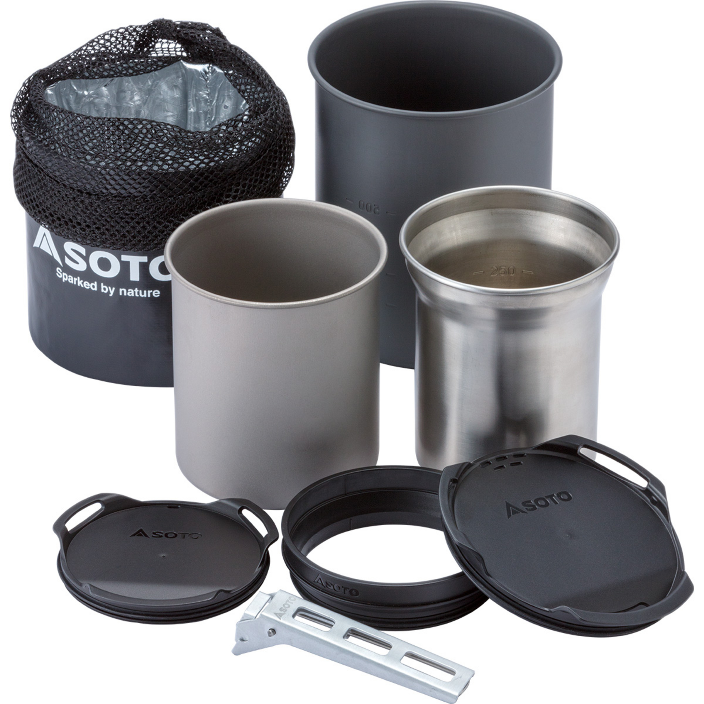 Soto Thermostack Combo Kochset Camping Kochgeschirr Trekking