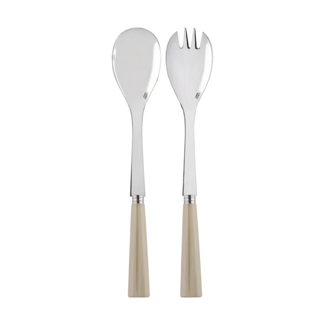 SABRE Paris Nature saladebestek 2 delen Faux hoorn