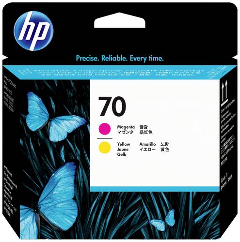 HP Druckkopf 70 Original Magenta, Gelb C9406A