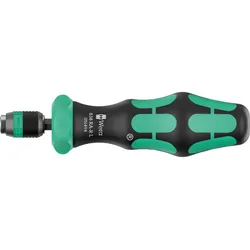 Wera 838 RA-R L Bits-Handhalter mit Ratschenfunktion, 1/4", 1/4" x 140 mm - 05051494001