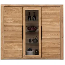 Elfo Highboard Greta Holz Braun Eiche