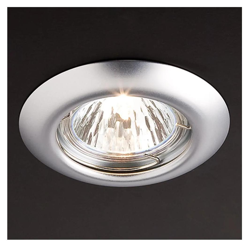 ELC 307 Inbouwspot Chroom Satijn