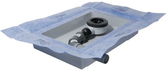 Ideal Standard Flat S EasyBox Floor Ablaufbox K863467 flach, 46x32x7,5cm, DN 40