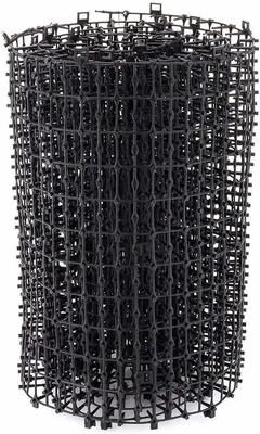 Inspired Living GardenShield Cat Scat Mat Cat Scat Mat & Cat Deterrent Mat For Gardens, Flower Beds & Pet Free Zones black 29x100cm