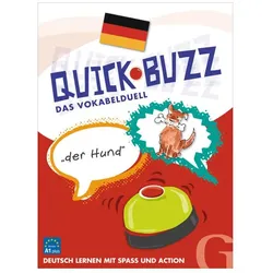 Hueber QUICK BUZZ. Vokabelduell Deutsch.Spiel (Deutsch, 2 - 6 Spieler)