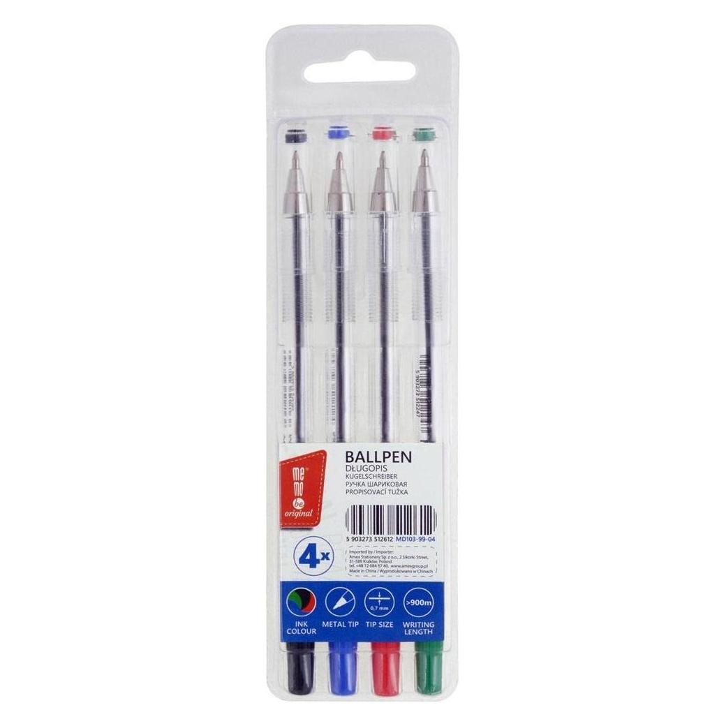 Memobe Bürostift 0,7 mm 4 Farben (4x) (48985770)