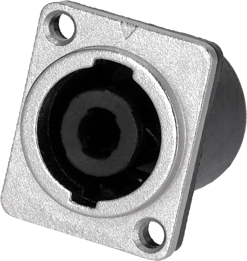 Adam Hall Connectors 4 Star P Sm4 - Einbaubuchse 4-Pol Lautsprecher Steckverbinder Male