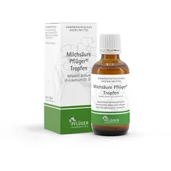 Milchsäure Pflüger Tropfen 50 ml