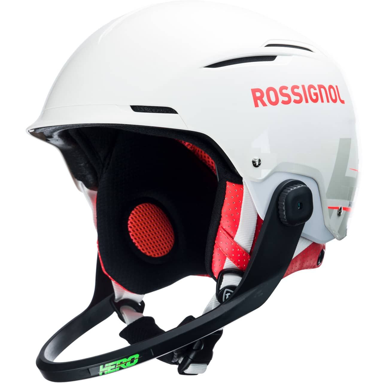 Rossignol Hero Slalom Impacts white with Chinguard - L/XL (59 - 63 cm)