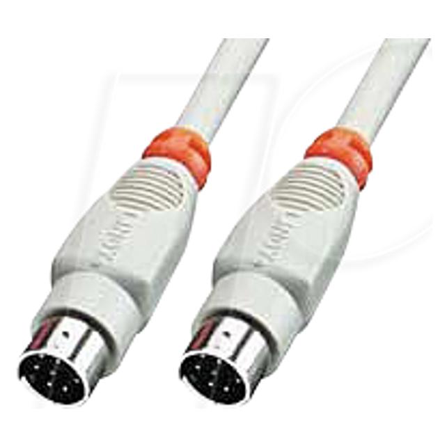 Lindy Mini DIN-Kabel, ST-ST (2 m) (31532)