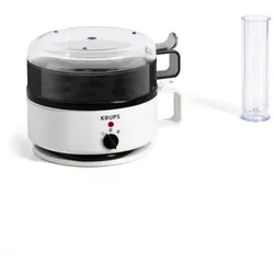 KRUPS Eierkocher EG2301 Ovomat Super 7 Eier weiß/schwarz