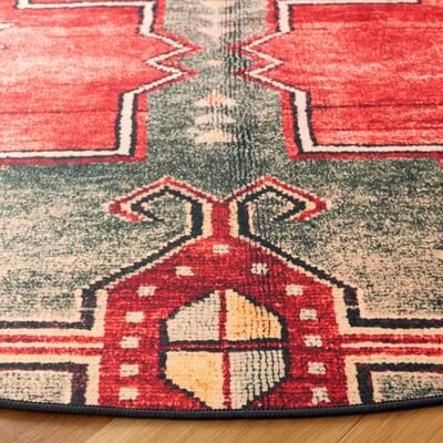 SAFAVIEH Tucson Bhagvati Transitional Machine Washable Rug