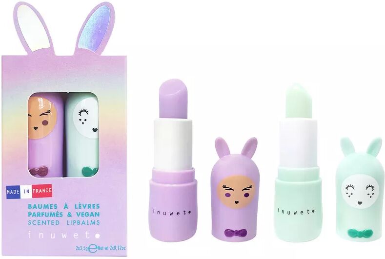inuwet - Lippenbalsam-Duo-Set - Hélène, Set