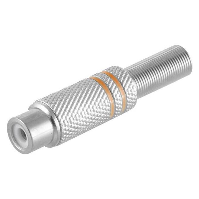 Shiverpeaks BS52001-Y Drahtverbinder RCA Edelstahl (Cinch Kabel) (BS52001-Y)