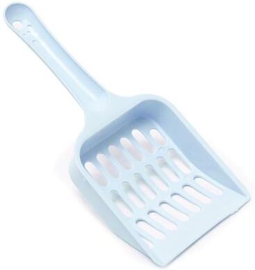 Youfap Market Durable Pet Waste Shovel, Deluxe Cat Litter Scoop With Fine Mesh For Easy Cleaning blue