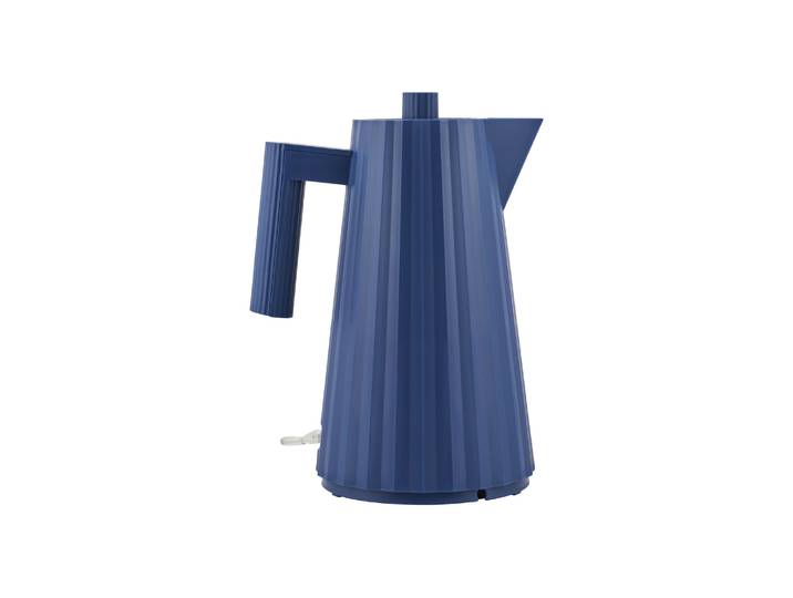 Alessi - Bouilloire électrique Plissé - Bleu - Résine thermoplastique - Designer Michele de Lucchi