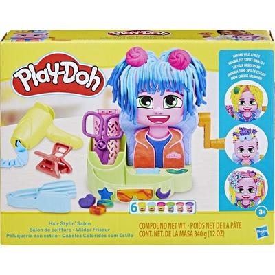Hasbro F88075L0 - Play-Doh Wilder Friseur, Knete-Spielset