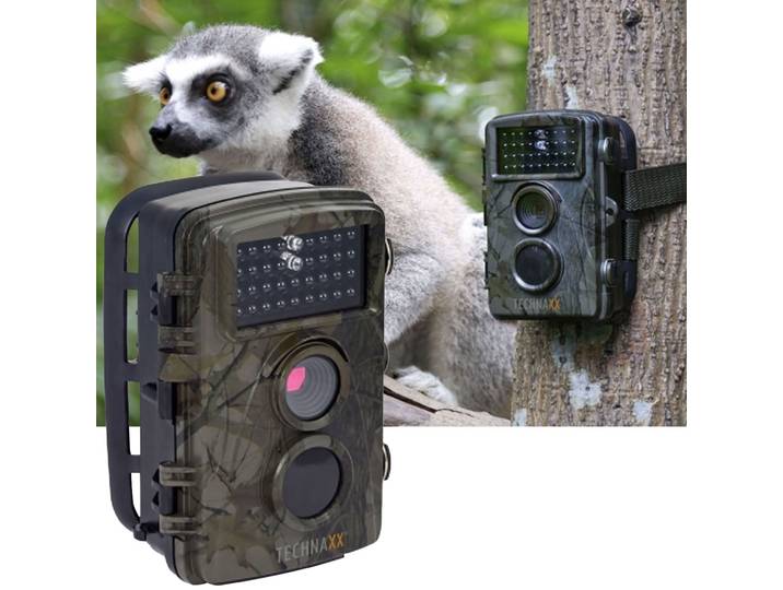 Natur-/Wildkamera, Full HD, Mikrofon, Lautsprecher, PIR-Senssor, IP56