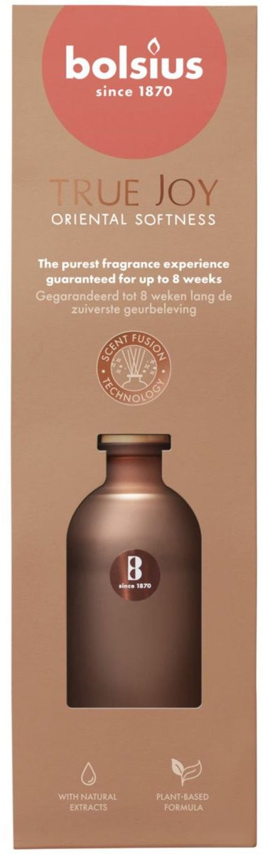 Bolsius True Scents Geurstokjes Oriental Softness 80 ml