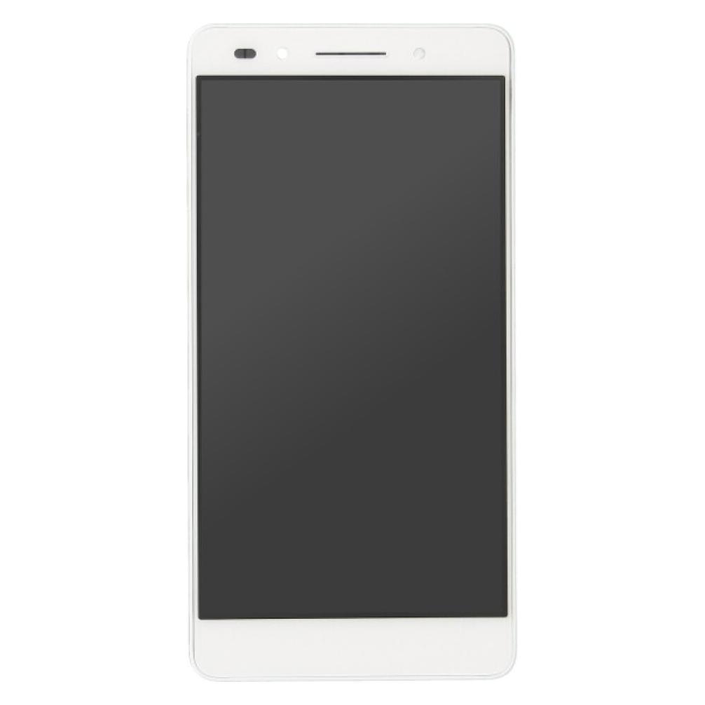 OEM Display Unit + Frame for Huawei Honor 7 white (Display, Honor 7) (25434556)