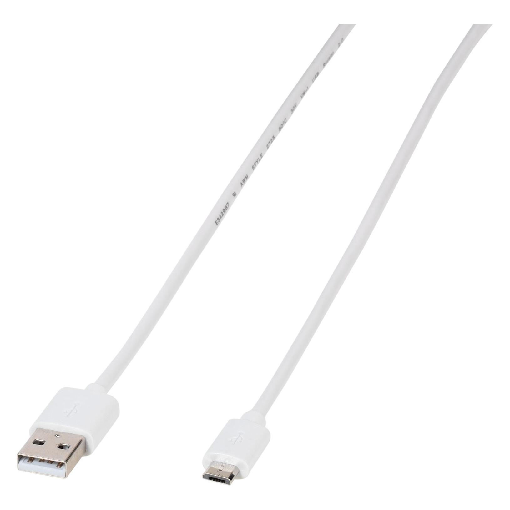 Vivanco USB 2.0 Anschlusskabel (1 m, USB 2.0, 15 W) (39451)