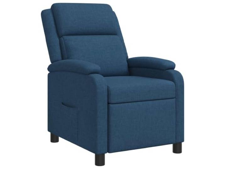 Makastle Liegesessel Blau Stoff
