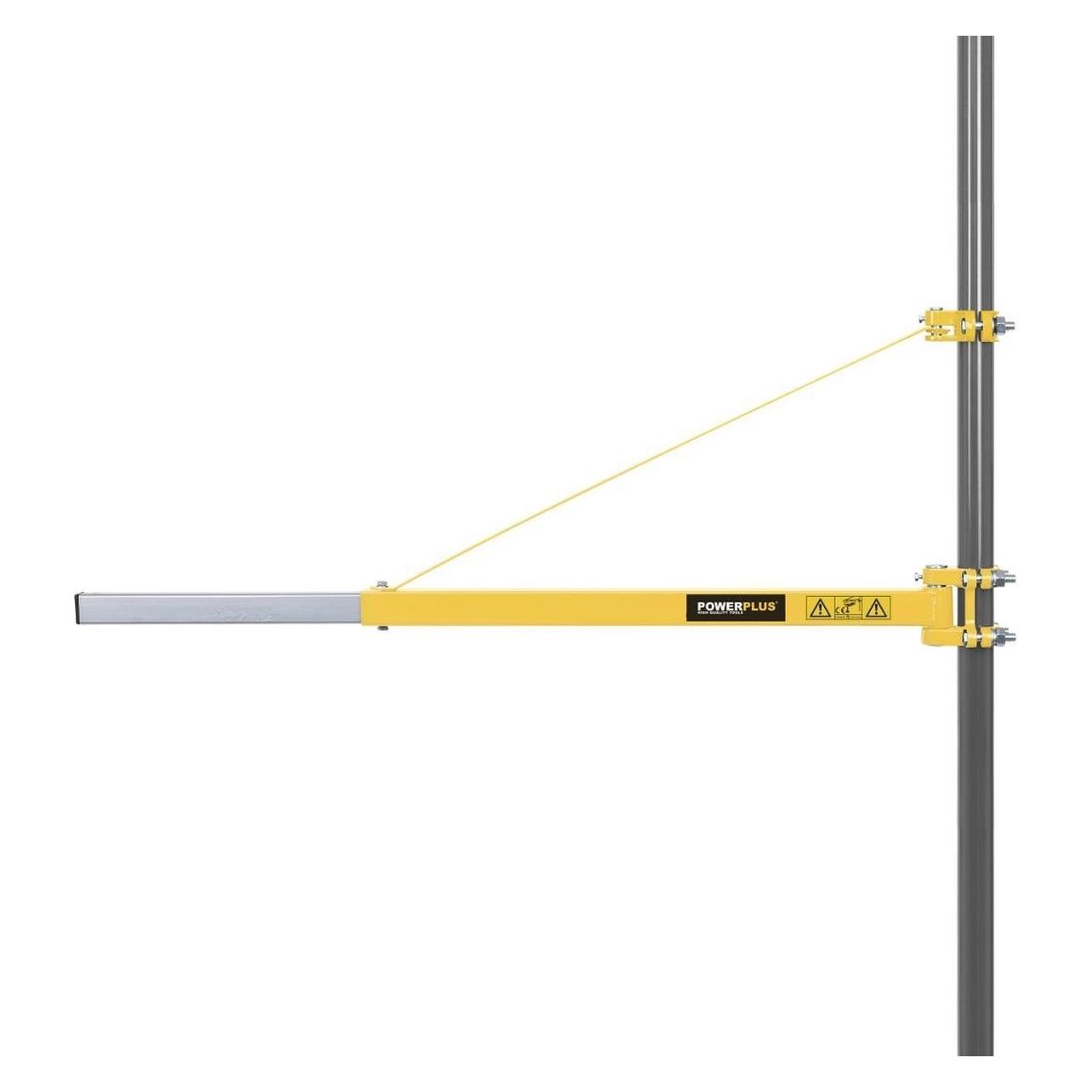 Powerplus POWX910 Zwenkarm voor takel - Max. 600kg (750mm) - Max. 300kg (34427646)