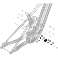 LaPierre Dämpfer Montagekit LP OVV G.5 FS AL | Set