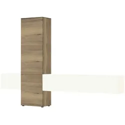 Content Wohnwand  Style , holzfarben , Maße (cm): B: 301 H: 205 T: 38.0