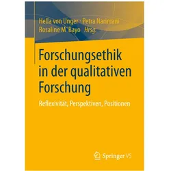 Forschungsethik in der qualitativen Forschung, Fachbücher von Hella von Unger, Petra Narimani, Rosaline M'Bayo