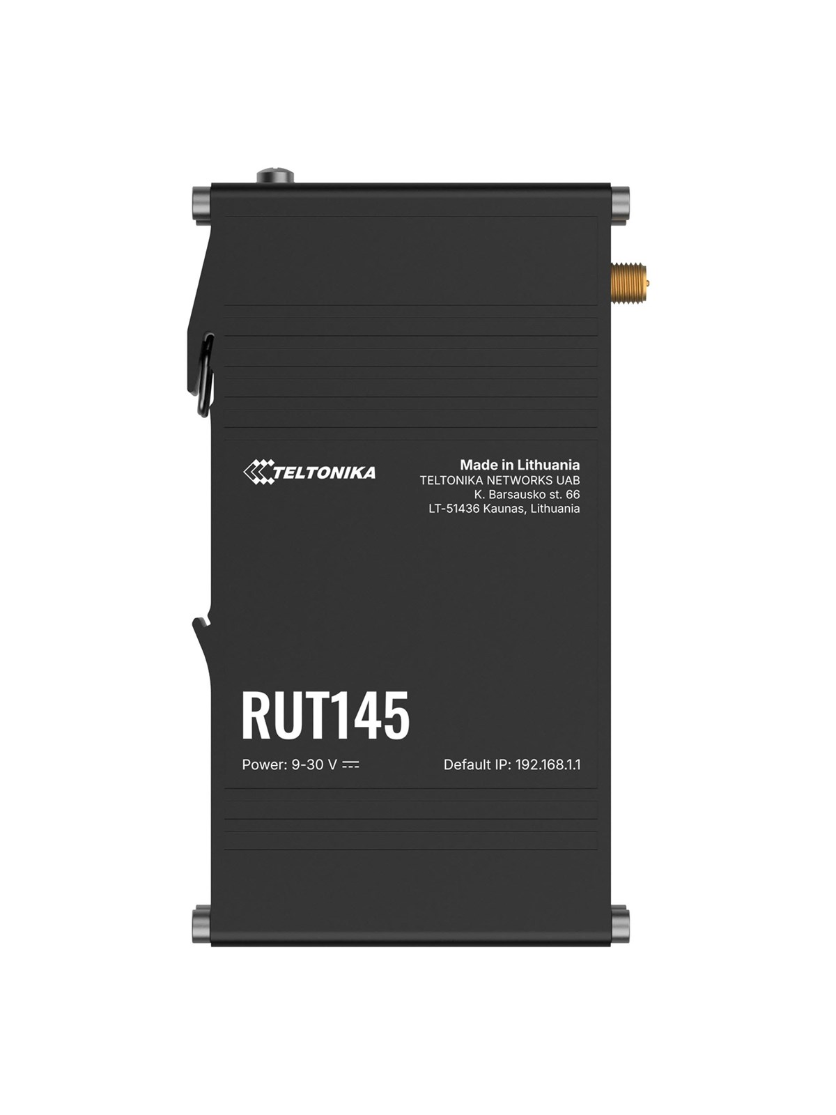 Teltonika RUT145 - wireless router - Wi-Fi - DIN rail mountable - Wireless router N Standard - 802.11n