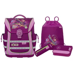 McNeill Ergo Light Pure Libelle Schulranzenset 4-teilig