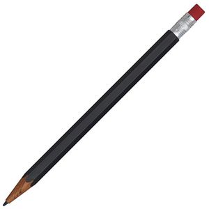 Böttcher-AG Druckbleistift Lookalike, schwarz, Kunststoff, HB, mit Radiergummi, Strichbreite 0,7 mm