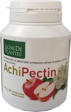 NATURA SERVICE Srl Achipectin 60 Compresse Masticabili - Integratore Alimentare con Estratti di Piante e Minerali - Con Edulcorante