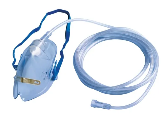Sauerstoffmaske für Erwachsene mit 2,1 mtr. Schlauch, unsteril 01.000.08.110