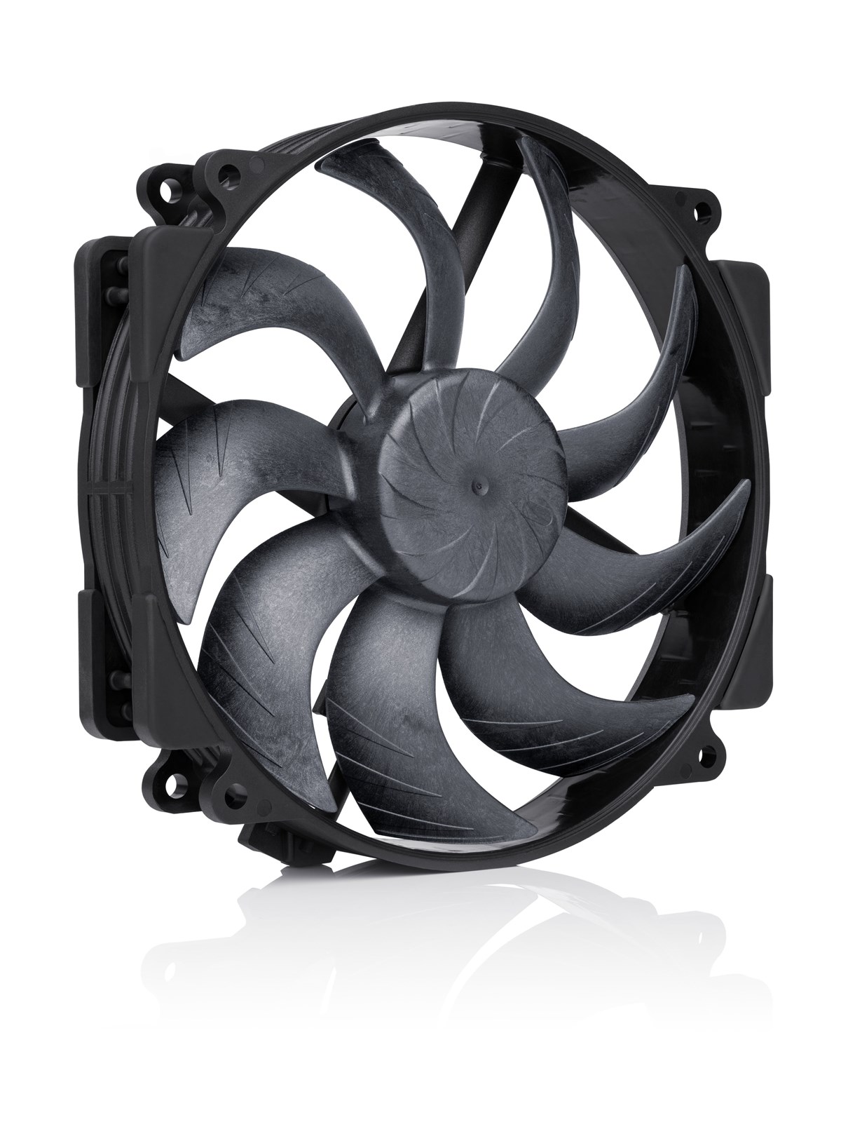 Noctua NF-A14x25r G2 PWM chromax.black - Gehäuselüfter - 140mm - Schwarz